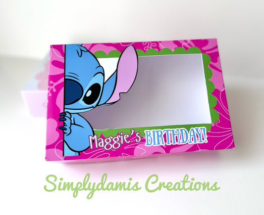 Birthday boxes Digital Download, Personalized boxes