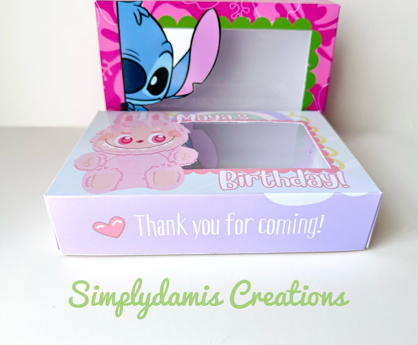 Birthday boxes Digital Download, Personalized boxes