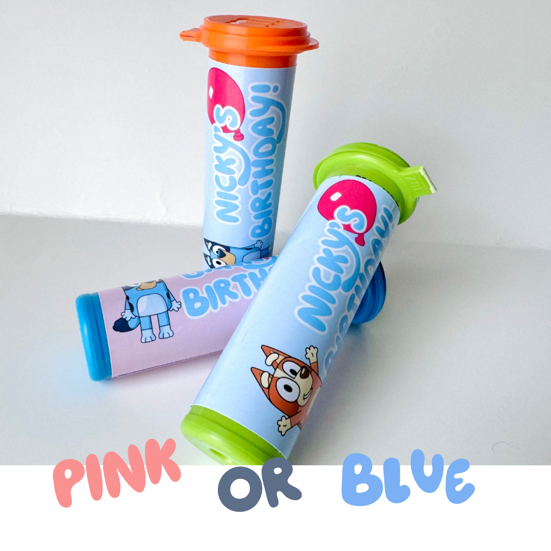 Personalized M&M mini tubes labels (12 count)