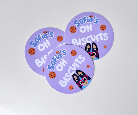12 Personalized stickers