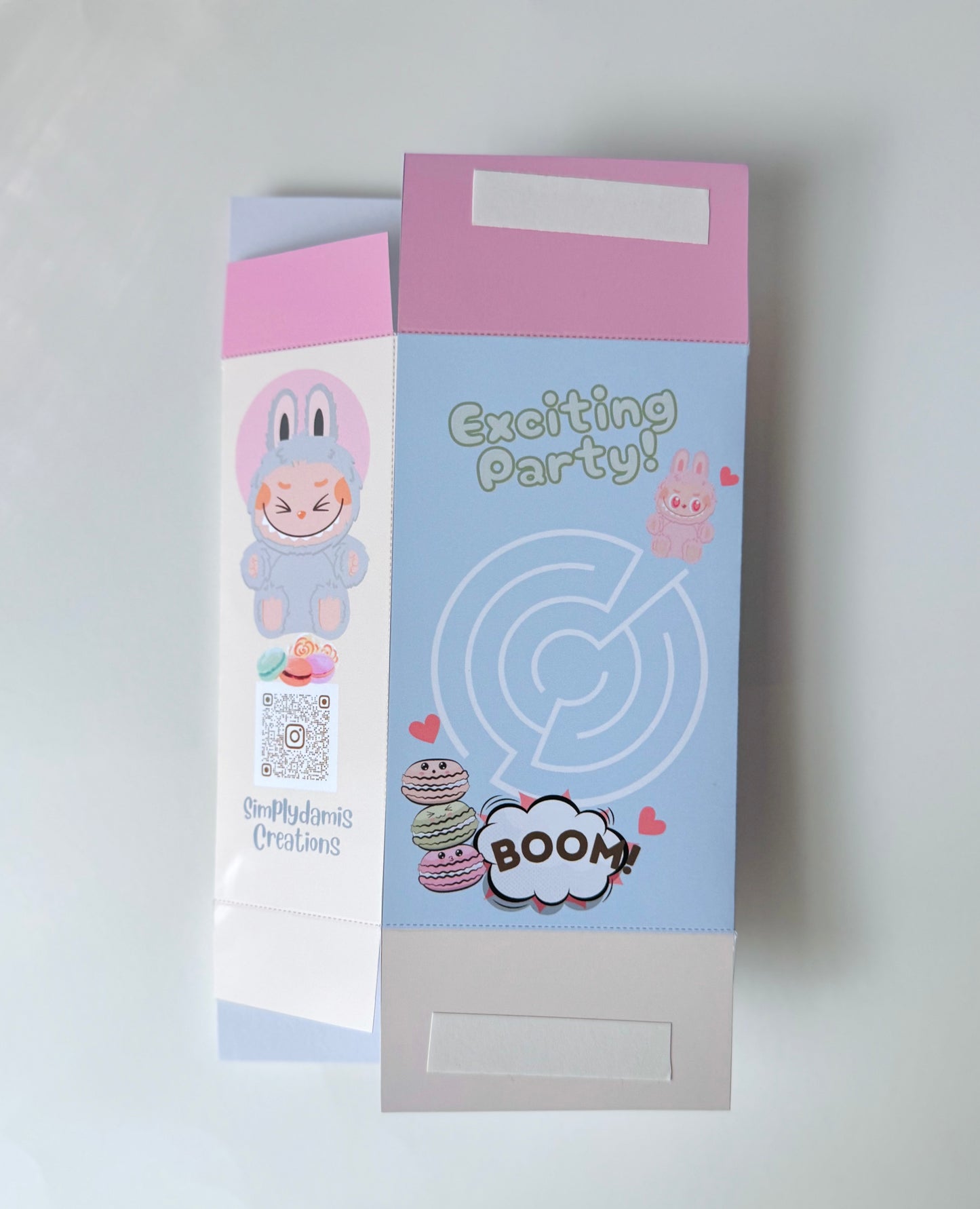 10 Personalized Mine Cereal Boxes(Boxes Only)
