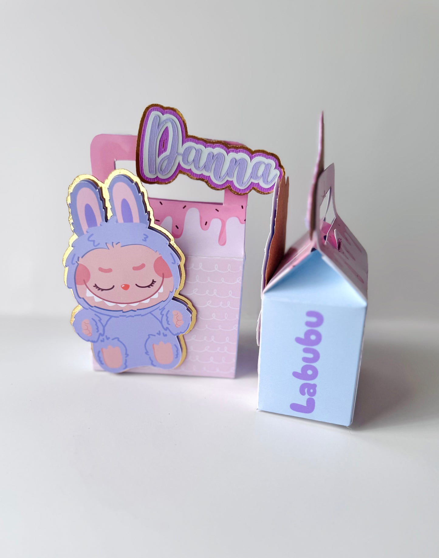 Personalized Labubu Boxes Party Favors 12(Boxes Only)