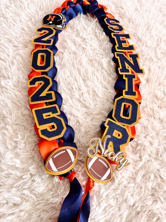 Graduation Ribbon lei, Senior Ribbon lei