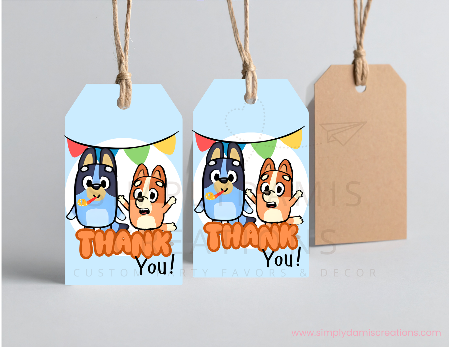 Digital file Blue dog Digital Download, Personalized party, plantillas.