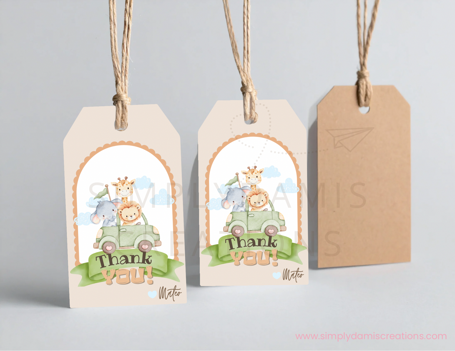Personalized TAGS (12 tags)