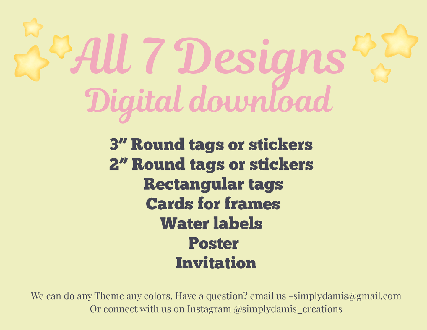 *Digital file Snow White Birthday, 1st Birthday Digital Download, Personalized party, plantillas.