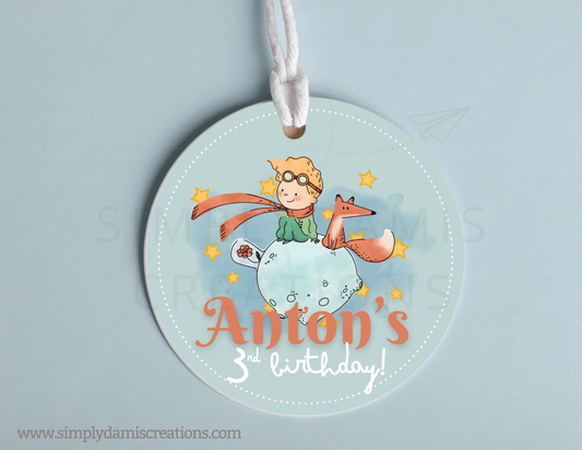 *Digital File The little prince Birthday, Birthday Digital Download, Personalized party, plantillas.