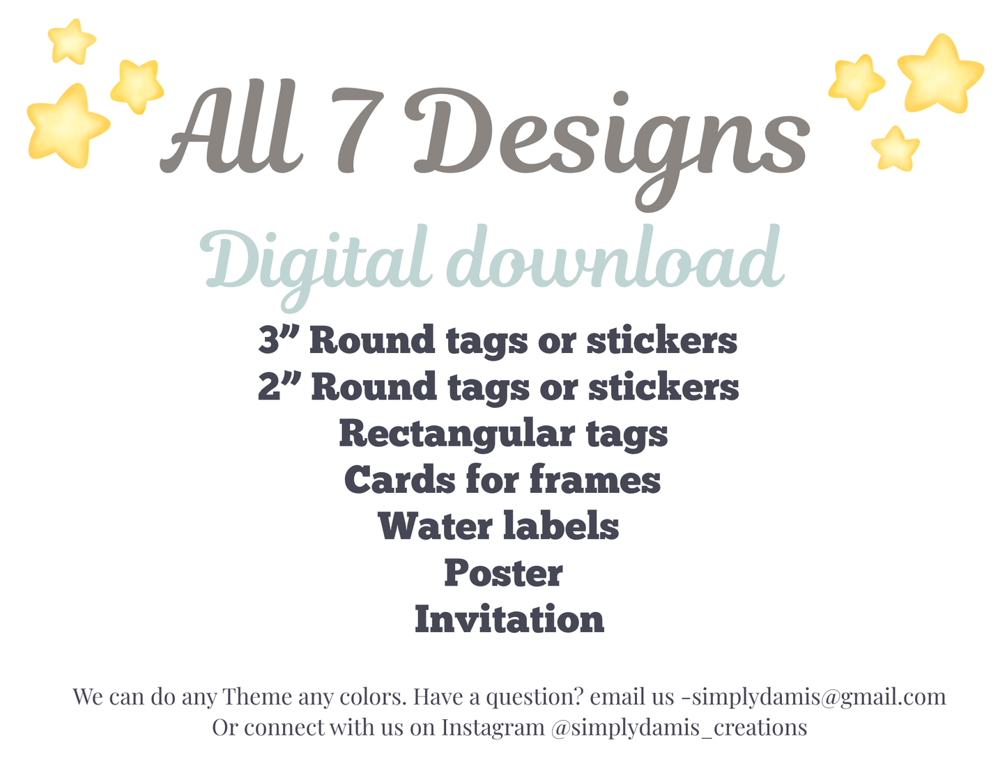 *Digital File The little prince Birthday, Birthday Digital Download, Personalized party, plantillas.