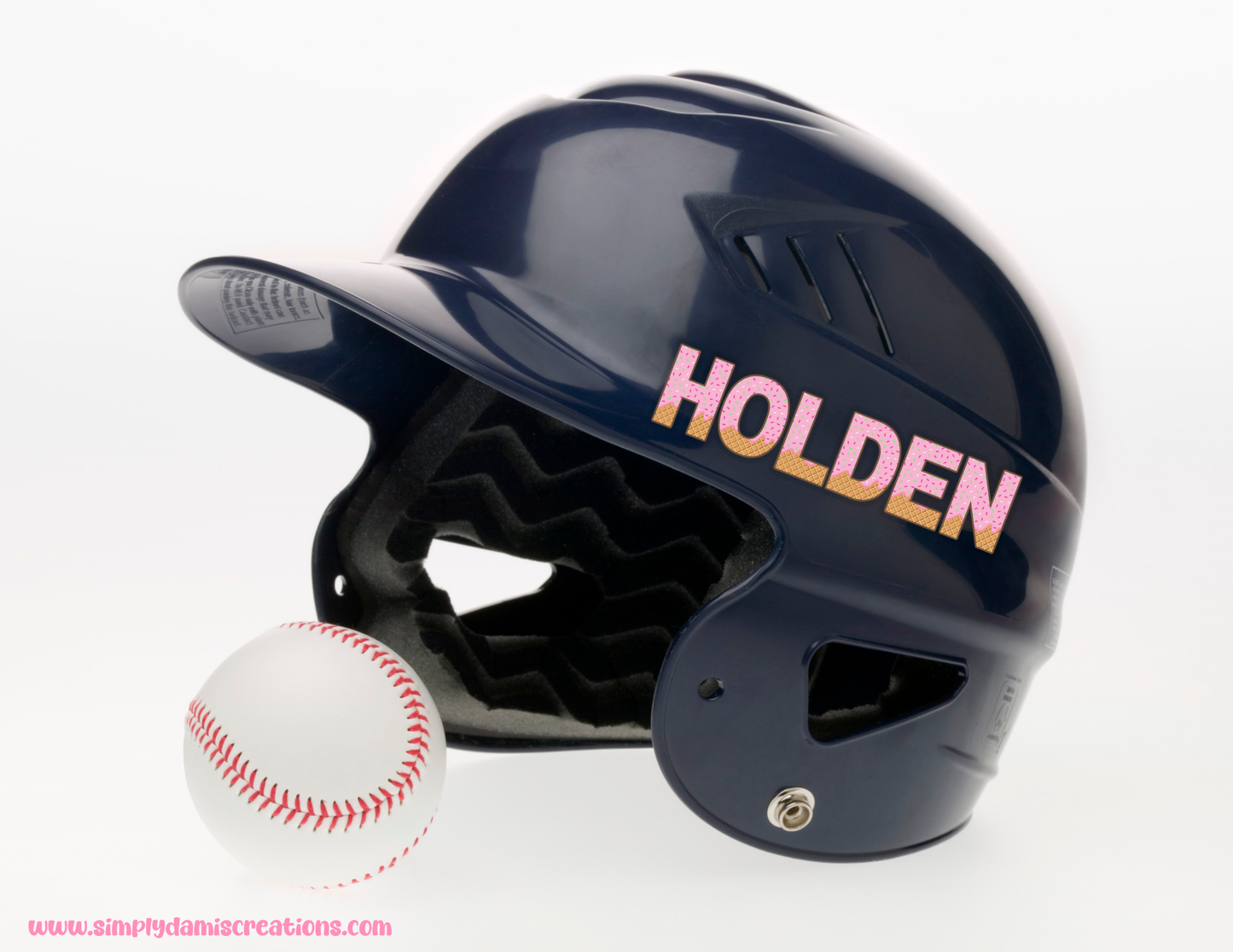 Permanent decal set of 2, helmet decal, UVDTF decal