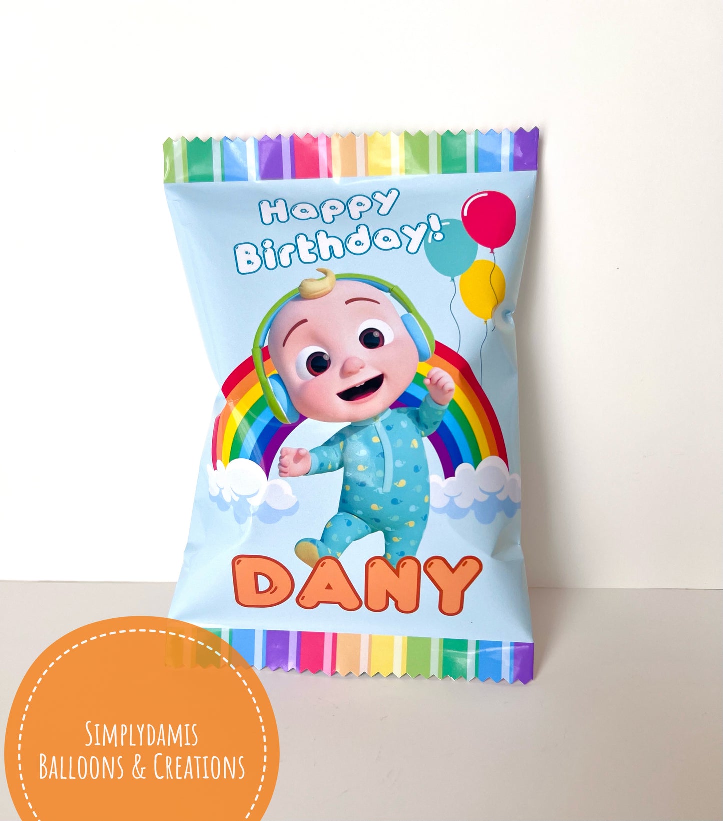 Personalized Chip Bags (12 Bags)