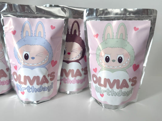 12 Caprisun Pouch Custom Labels