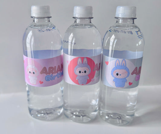 Water Labels, Personalized water labels (12 labels)